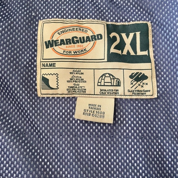 WearGuard Men's Navy Bomber Jacket - Picture 1 of 9